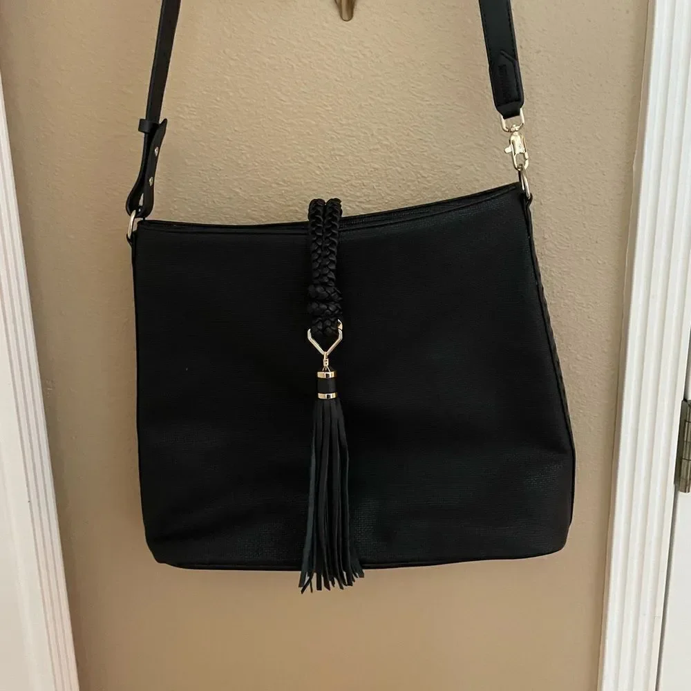 Stella & Dot Rope Hobo Bag Large Purse